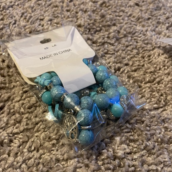 Turquoise jewelry set - Picture 3 of 7